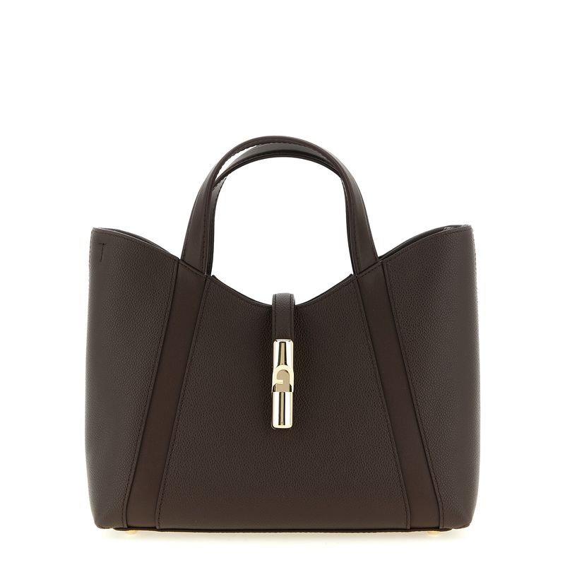 Furla Brown Calfskin Tote Women's Bag